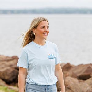 PRINCE EDWARD ISLAND SURF STAMP T-SHIRT