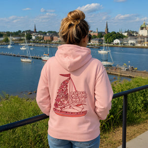 PEI SAILBOAT EMBROIDERD HOODY