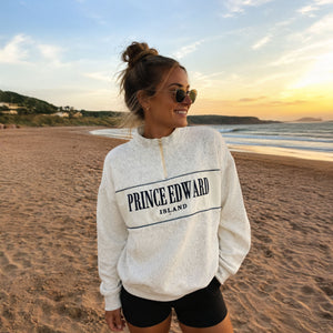 PEI COLOURBLOCK 1/4 ZIP