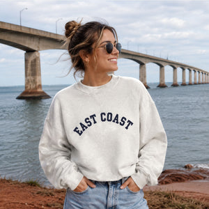EAST COAST APPLIQUE MOCK NECK